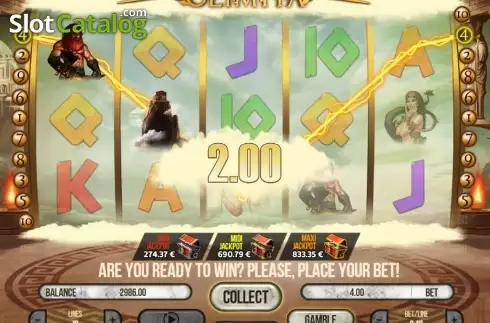 Скрин4. Olympia (Fugaso) слот