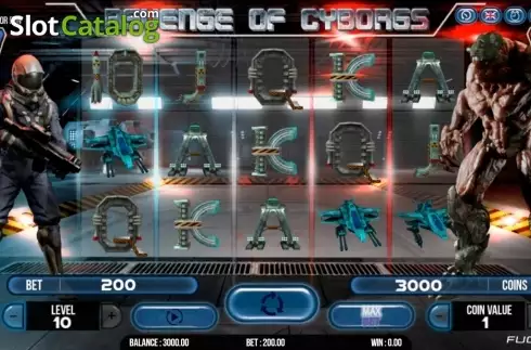 Скрин5. Revenge of Cyborgs слот