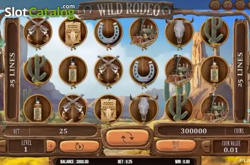 Скрин2. Wild Rodeo (Fugaso) слот