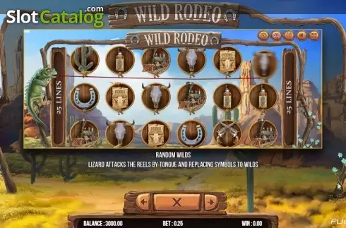 Скрин5. Wild Rodeo (Fugaso) слот