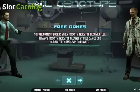 Скрин4. Evil Genotype слот