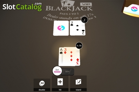 Скрин3. Blackjack VIP (FunFair) слот
