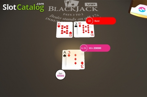 Скрин4. Blackjack VIP (FunFair) слот
