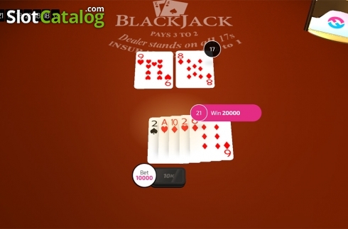 Скрин5. Blackjack (FunFair) слот