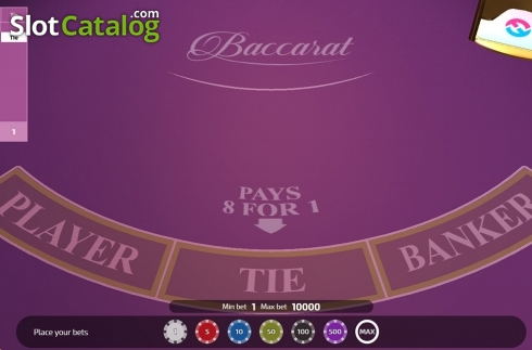 Скрин2. Baccarat (FunFair) слот