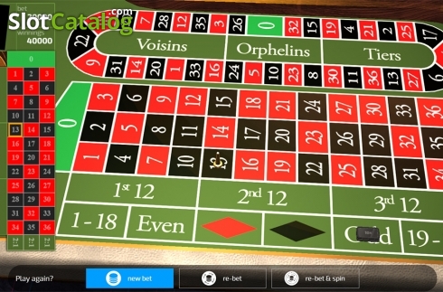 Скрин5. European Roulette (FunFuir) слот