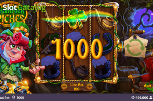 Скрин3. Shamrock Treasures слот