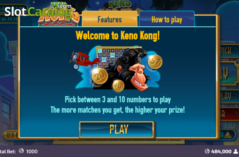 Скрин6. Keno Kong слот