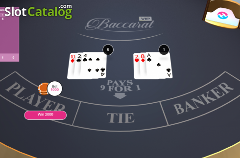 Скрин3. Baccarat VIP (FunFair) слот