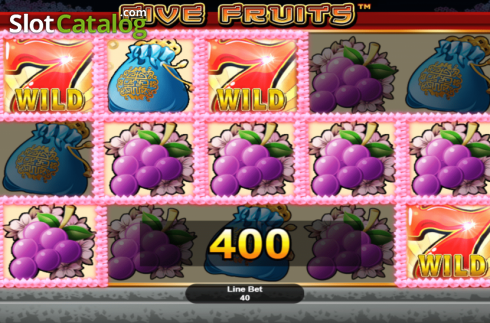 Скрин5. Five Fruits слот