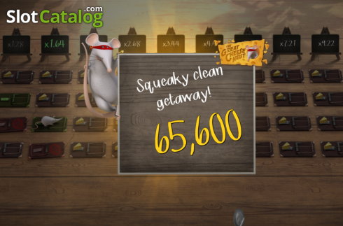 Скрин4. The Great Cheese Heist слот