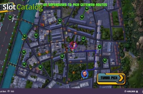 Скрин4. The Getaways слот