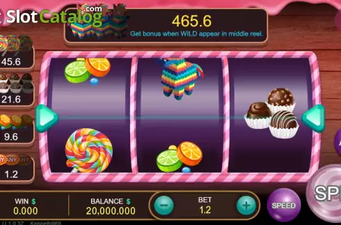 Скрин2. Pinata (Funky Games) слот