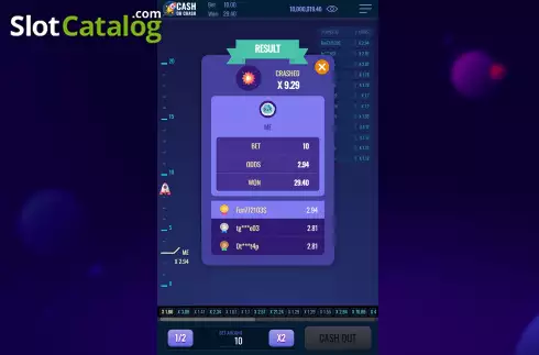 Скрин6. Cash or Crash слот