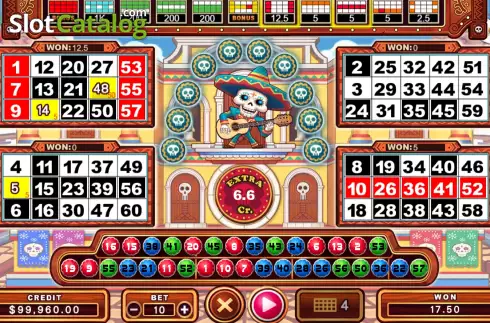 Скрин4. Skull Bingo слот