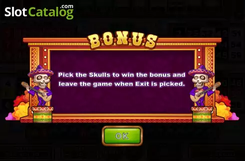 Скрин6. Skull Bingo слот