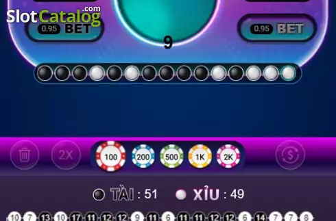 Скрин2. Tai Xiu (Funky Games) слот