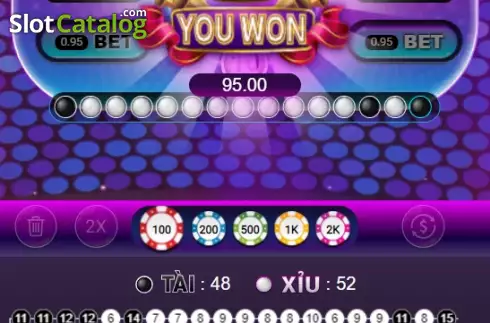 Скрин3. Tai Xiu (Funky Games) слот