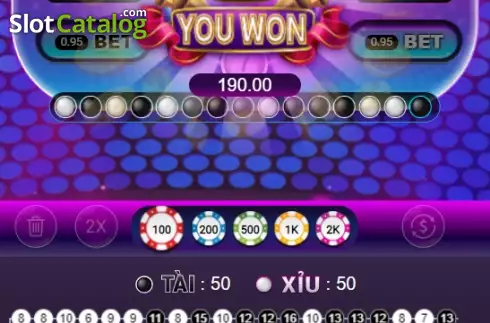 Скрин4. Tai Xiu (Funky Games) слот