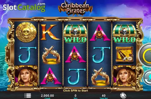 Скрин2. Caribbean Pirates слот