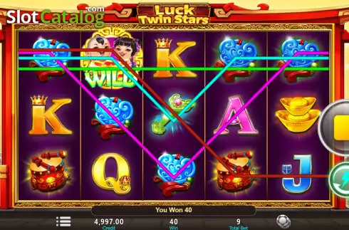 Скрин5. Luck Twin Stars слот