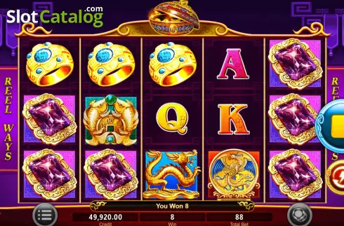 Скрин3. Diamond Eternity (Funky Games) слот