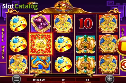 Скрин4. Diamond Eternity (Funky Games) слот