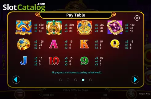 Скрин8. Diamond Eternity (Funky Games) слот