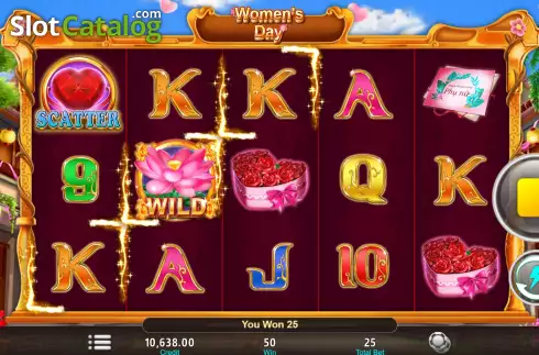 Скрин3. Women's Day (Funky Games) слот