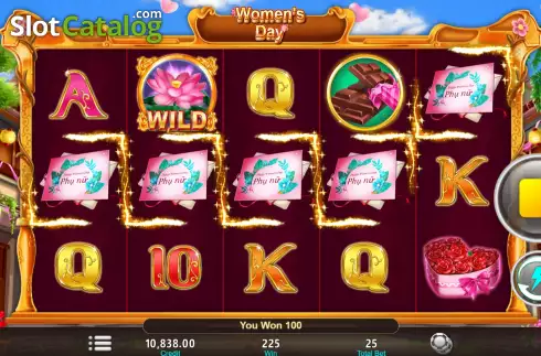 Скрин4. Women's Day (Funky Games) слот