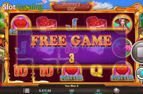 Скрин5. Women's Day (Funky Games) слот