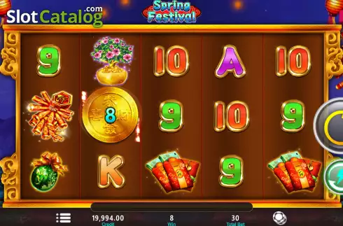 Скрин3. Spring Festival слот