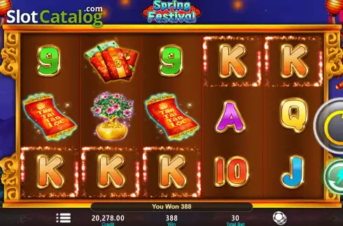 Скрин5. Spring Festival слот