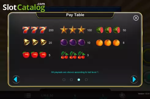 Скрин8. Classic Fruit (Funky Games) слот