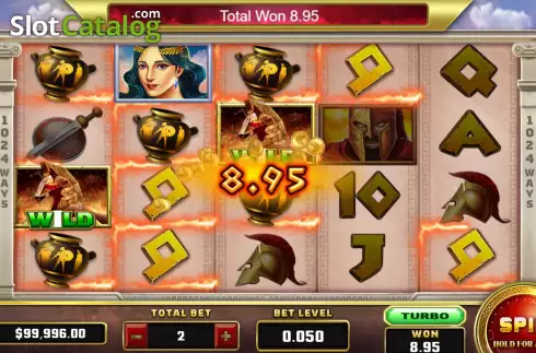 Скрин3. Sparta (Funky Games) слот