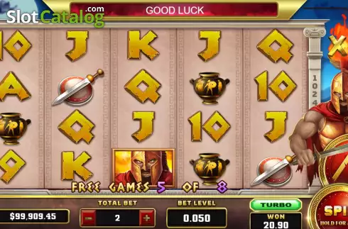 Скрин6. Sparta (Funky Games) слот