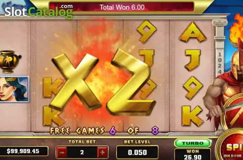 Скрин7. Sparta (Funky Games) слот