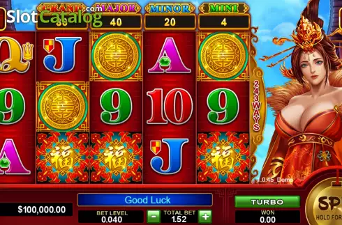 Скрин2. Fortune Goddess (Funky Games) слот