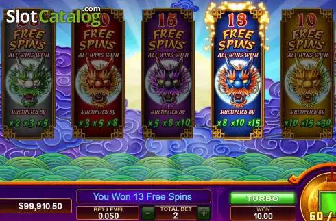 Скрин5. 5 Dragons Legend слот