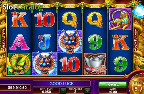 Скрин6. 5 Dragons Legend слот