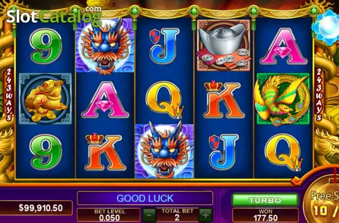 Скрин7. 5 Dragons Legend слот