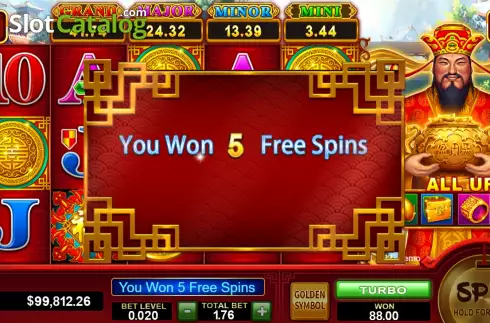Скрин5. Caishen's Fortune (Funky Games) слот