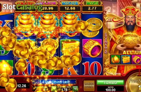 Скрин7. Caishen's Fortune (Funky Games) слот
