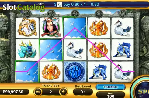 Скрин3. Thunder Feng Shen слот