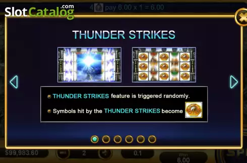Скрин7. Thunder Feng Shen слот