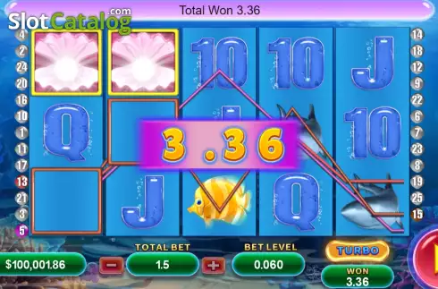 Скрин4. Great Blue (Funky Games) слот