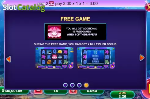 Скрин9. Great Blue (Funky Games) слот