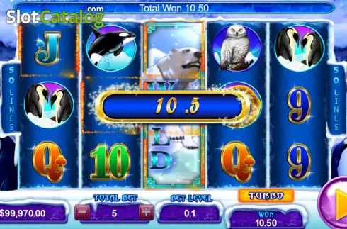 Скрин3. Ice Land (Funky Games) слот