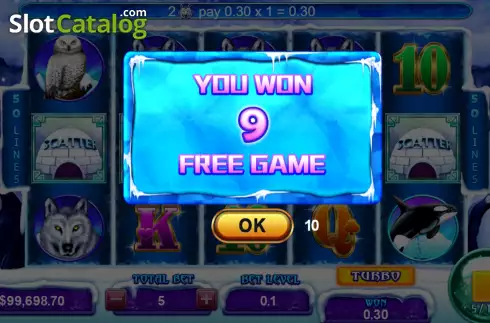 Скрин5. Ice Land (Funky Games) слот