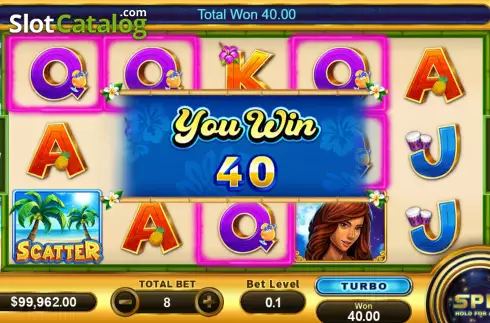 Скрин4. Hawaii (Funky Games) слот